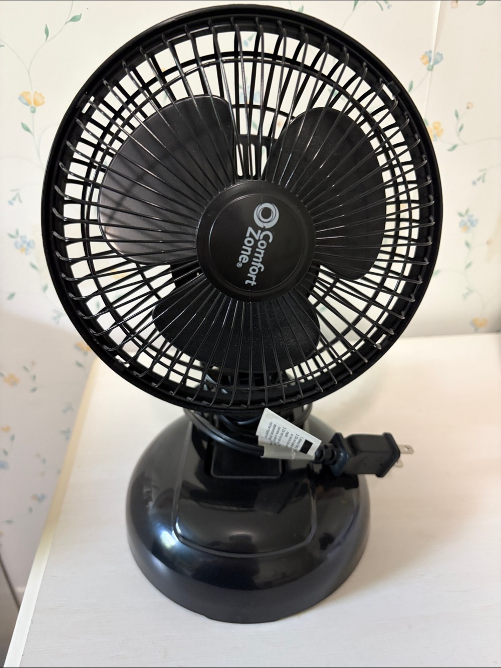 Comfort Zone 2-speed combo clip or desk fan